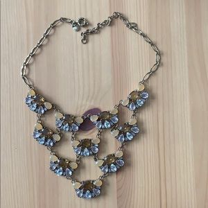 J.Crew Cluster Drop Necklace